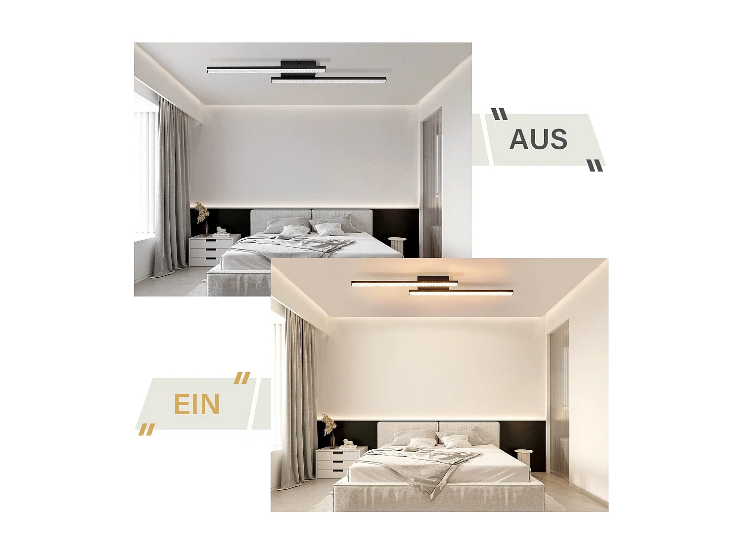 NETTLIFE czarna lampa sufitowa LED 12W nowoczesna kryształowa lampa metalowa ciepłe światło 3000K do sypialni przedpokój kuchnia biuro salon