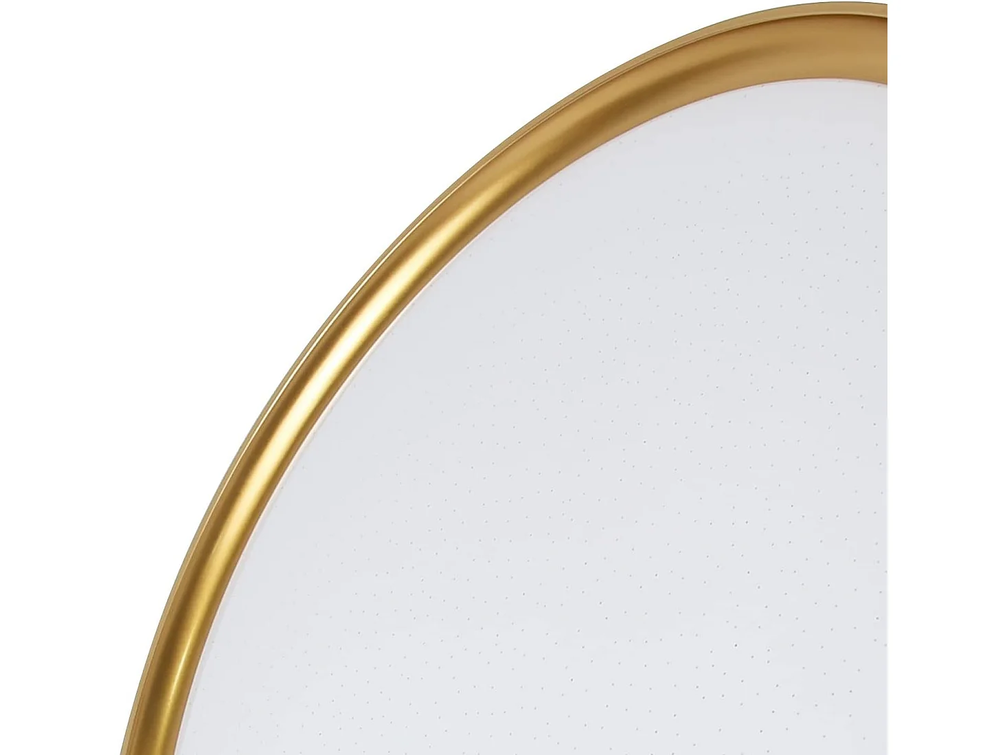 NETTLIFE Plafonnier LED Lampe de Salon Noir Or Ø 40 cm Lampe de Chambre à Intensité Variable avec Télécommande 21 W Lampe Moderne Ronde pour Cuisine