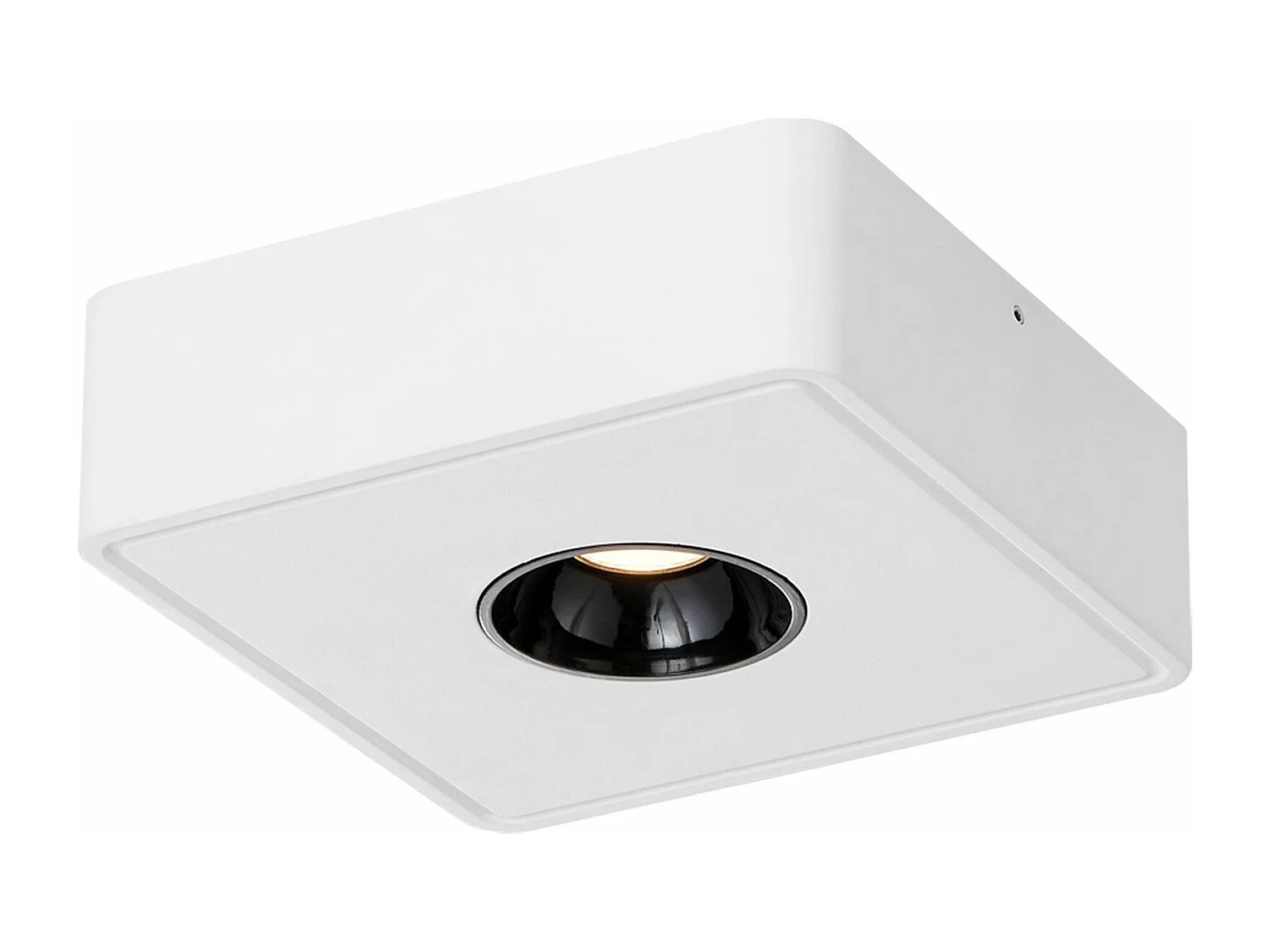 NETTLIFE Opbouwspot LED 1-Lichts vierkant wit 7W Moderne Plafondlamp 3000K Warm Wit Licht Metaal Plafondspot voor Keuken | Slaapkamer | Hal | WoonkamerL 13.2cm