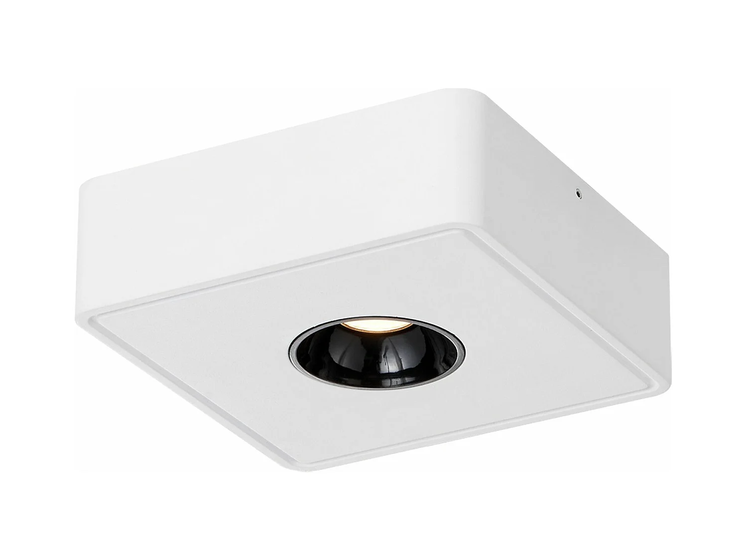 NETTLIFE Opbouwspot LED 1-Lichts vierkant wit 7W Moderne Plafondlamp 3000K Warm Wit Licht Metaal Plafondspot voor Keuken | Slaapkamer | Hal | WoonkamerL 13.2cm