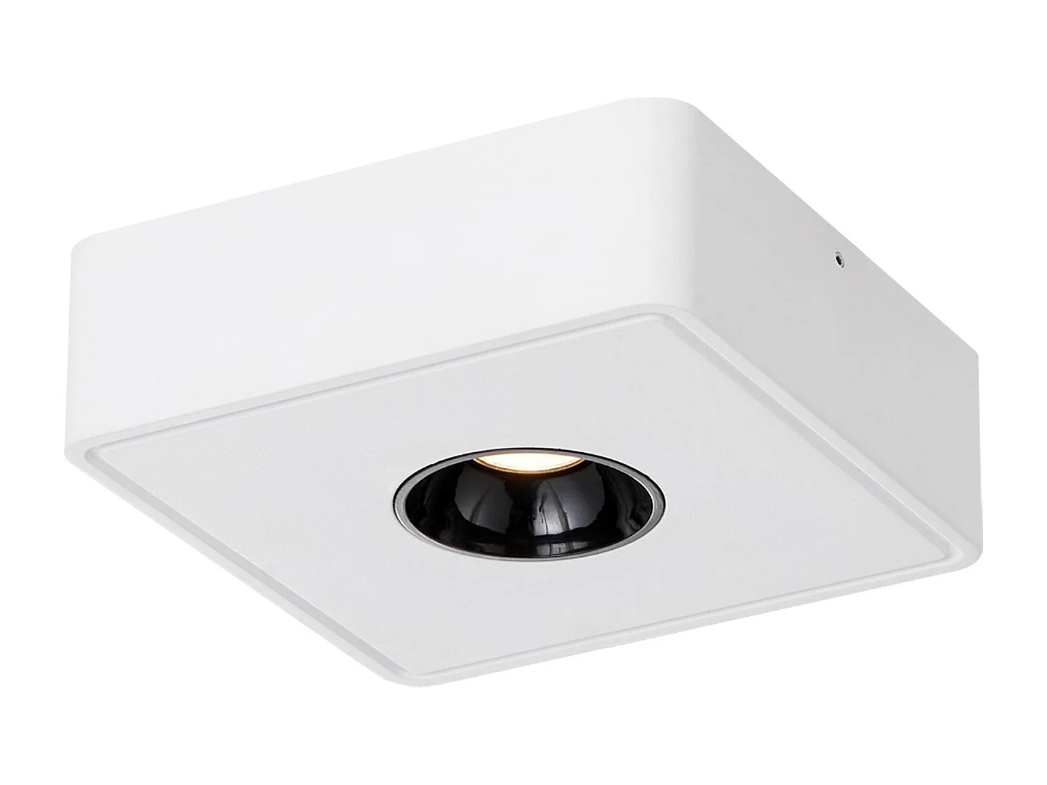 NETTLIFE Spots LED, Blanc, 7 W, Blanc Chaud, Spot de Plafond Moderne, Spot Plat et Carré pour Couloir, Cuisine, Salle à Manger