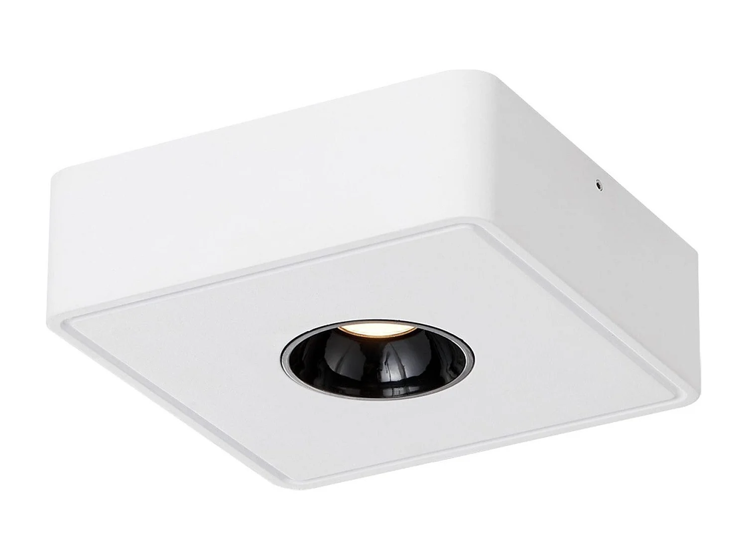 NETTLIFE Spots LED, Blanc, 7 W, Blanc Chaud, Spot de Plafond Moderne, Spot Plat et Carré pour Couloir, Cuisine, Salle à Manger