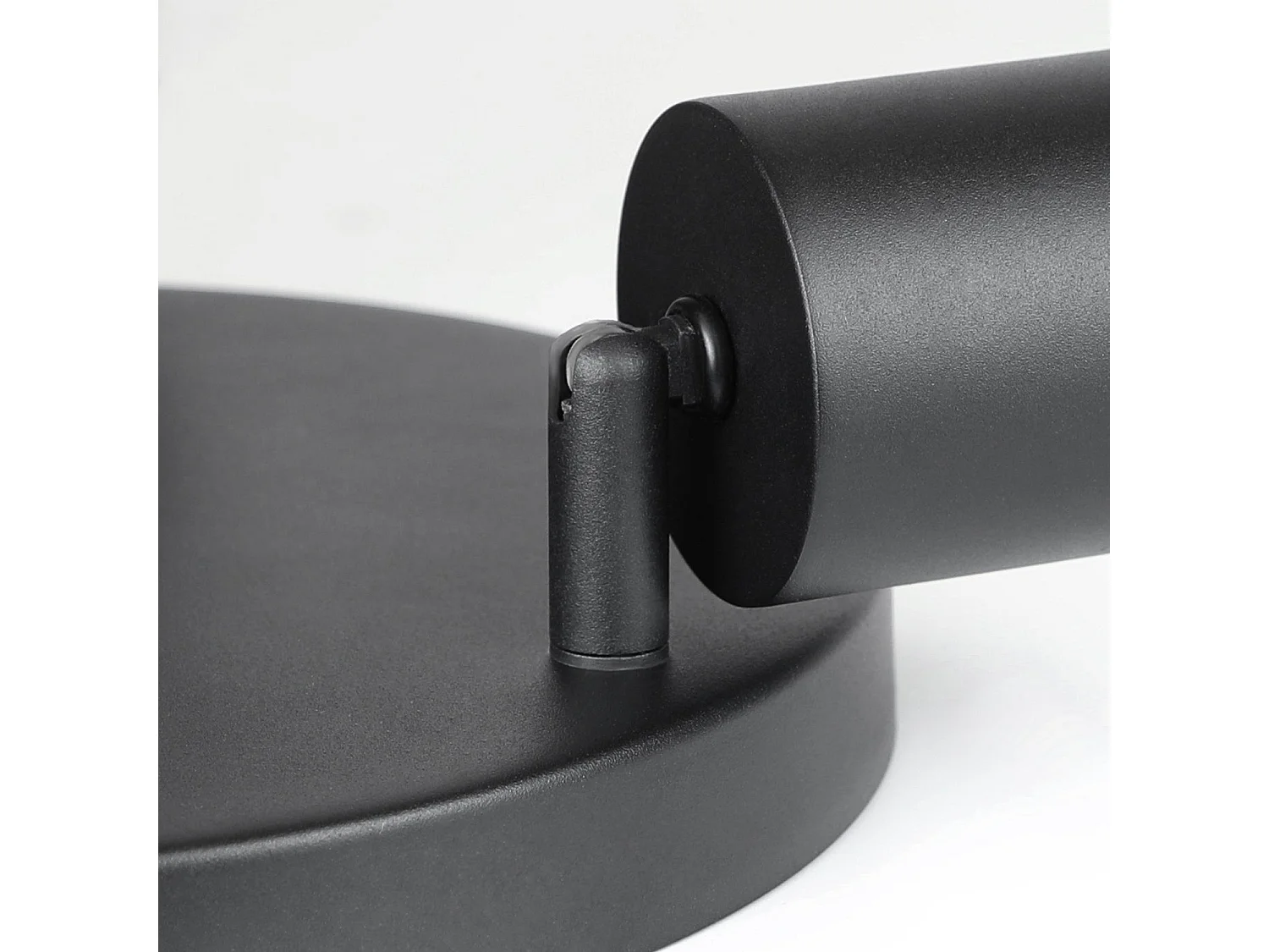 NETTLIFE 3 Spots E14 Pivotant 350° Max.25 W Plafonnier noir Plafonnier vintage en tissu moderne pour salon, chambre à coucher, cuisine, couloir