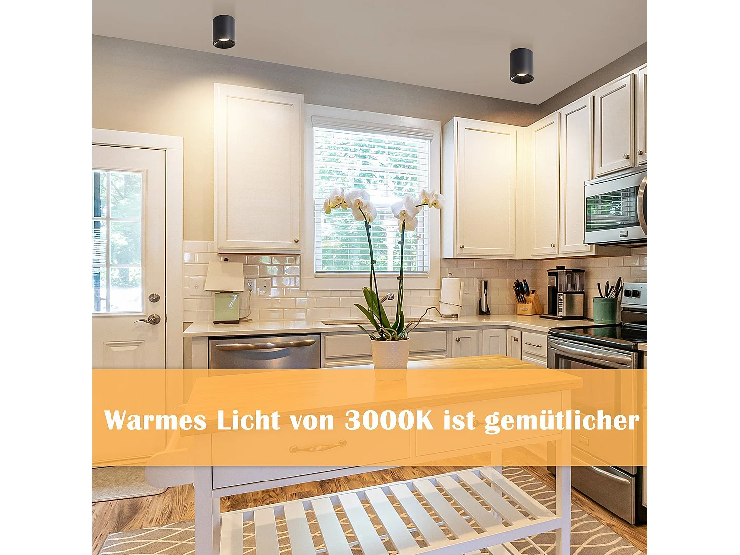 NETTLIFE Opbouwspot LED 1-Lichts cilinder zwart 7W Moderne Plafondlamp 3000K Warm Wit Licht Metaal Plafondspot voor Keuken | Slaapkamer | Hal | WoonkamerL 5.5cm