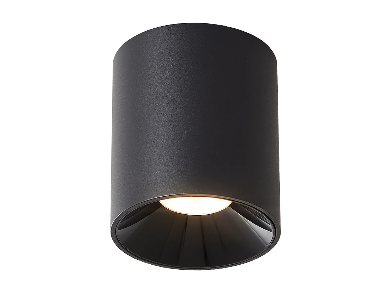 NETTLIFE spots de plafond plafonnier spot en saillie noir Spot en saillie LED 7W rond en saillie cuisine 3000K plafonnier pour salle à manger salon