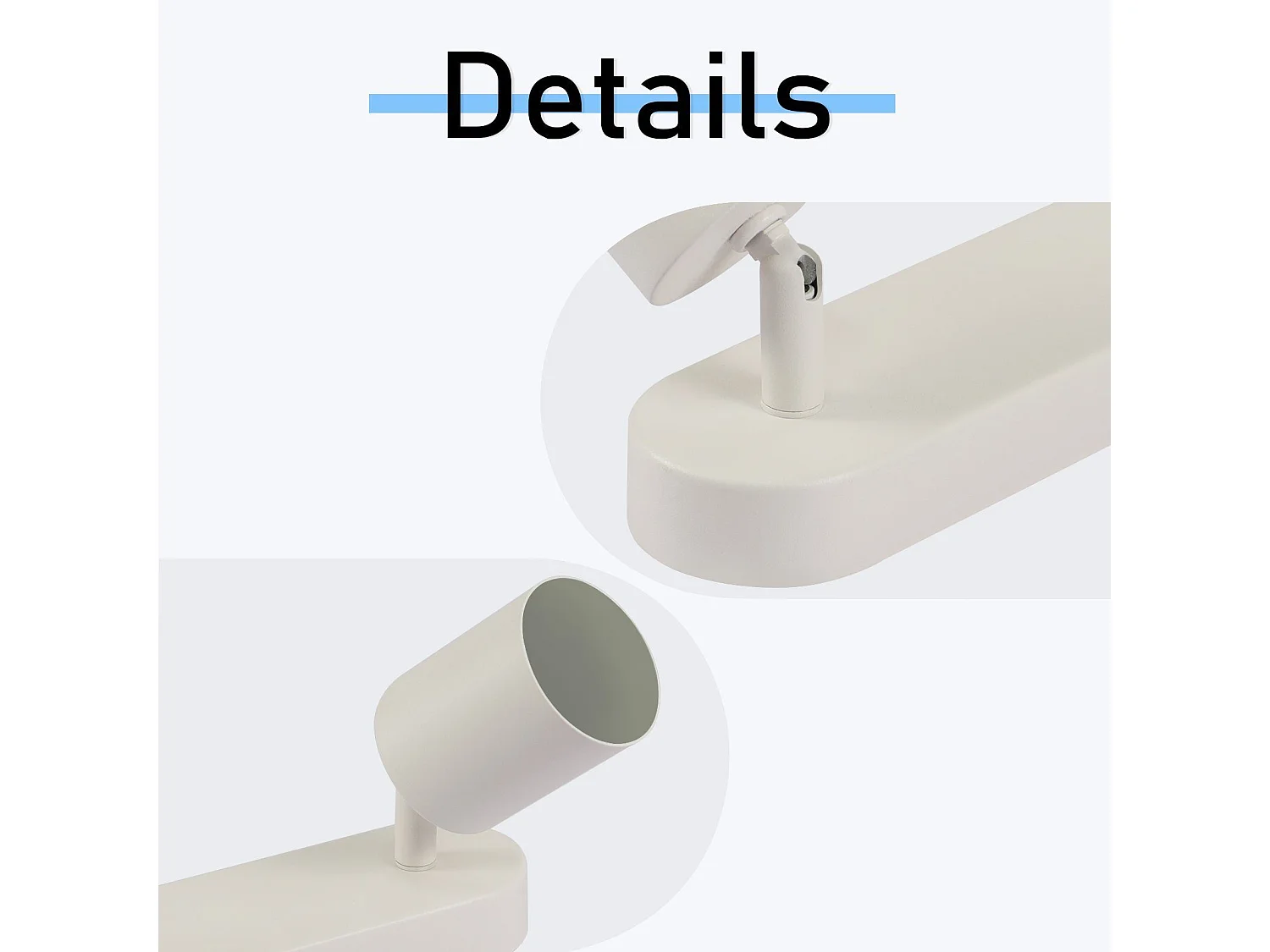 NETTLIFE 2-spots plafondlamp hal GU10 lamp modern draaibaar design wandlamp voor woonkamer keuken slaapkamer eetkamer