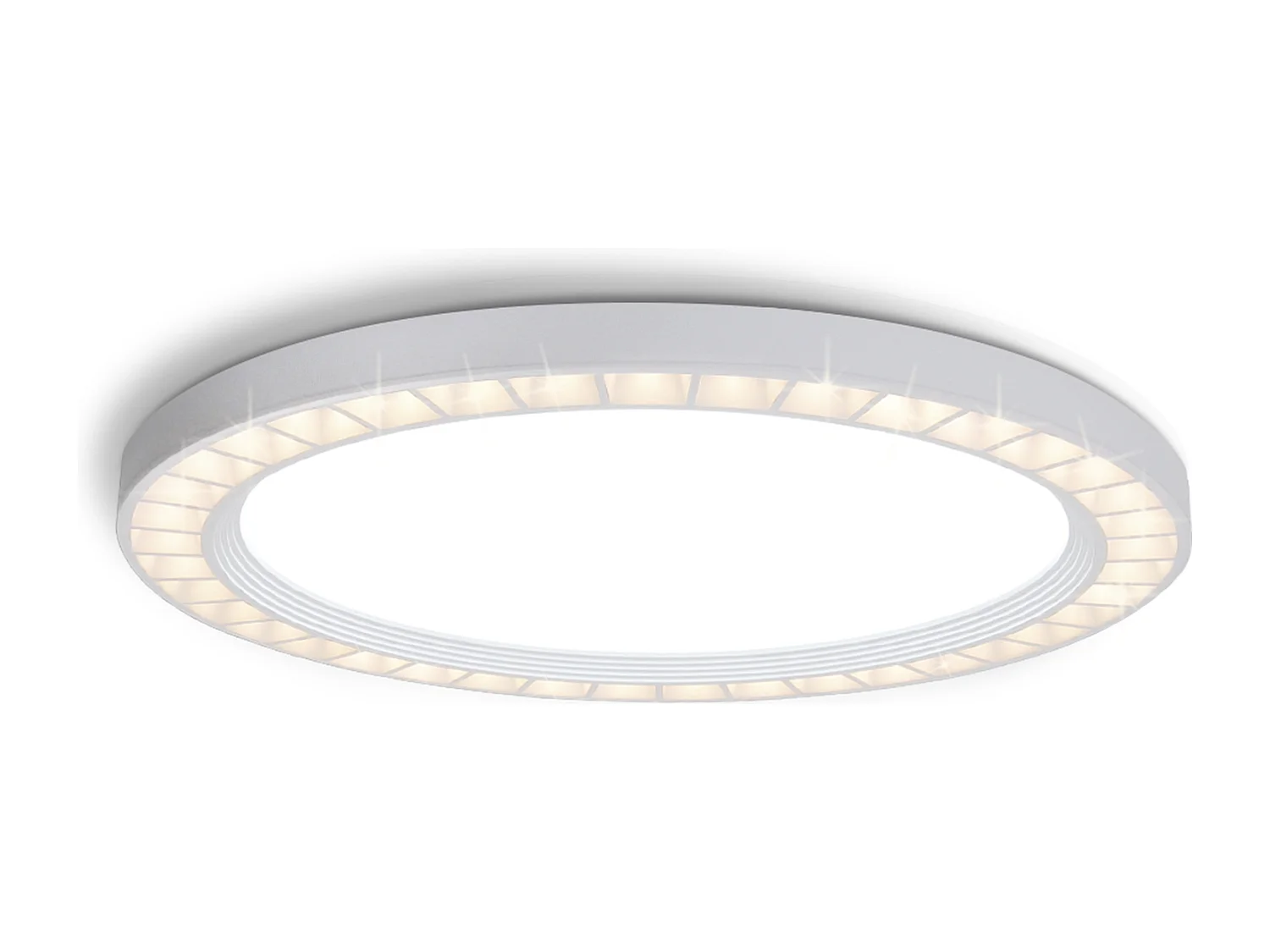 NETTLIFE LED-Deckenleuchte, flach, 24 W, Lampe, weiß, rund, Durchmesser 23 cm, modern, 3000 K/6500 K, 2 Farbtemperatur, IP44, für Badezimmer