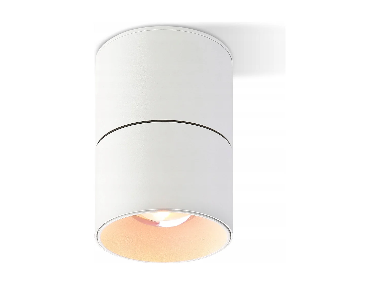 NETTLIFE Spot LED Lampe Coucher de Soleil Pivotant à 350° Chambre Moderne Intérieur pour Salon Escalier Chambre d'Enfant Couloir Salle à Manger