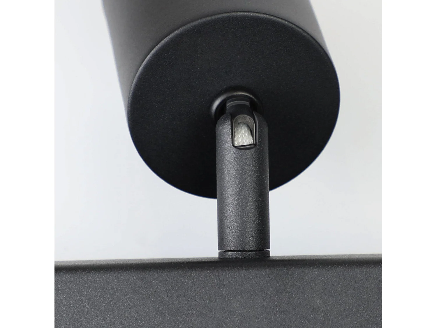 NETTLIFE Opbouwspot - plafondspot met 4 lichtpunten - Plafondlamp - zwart opbouwspots - L 58 cm - draaibar - kantelbaar - GU10 fitting - plafoniere - excl. GU10