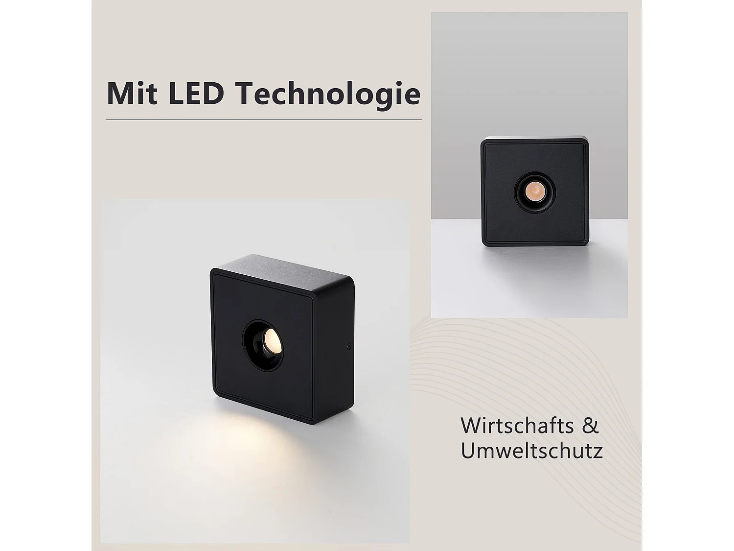 NETTLIFE Czarny reflektor sufitowy LED 7W Kątowy montaż powierzchniowy Ciepła biała mała lampa sufitowa do salonu Korytarz Sypialnia Jadalnia Kuchnia Restauracja