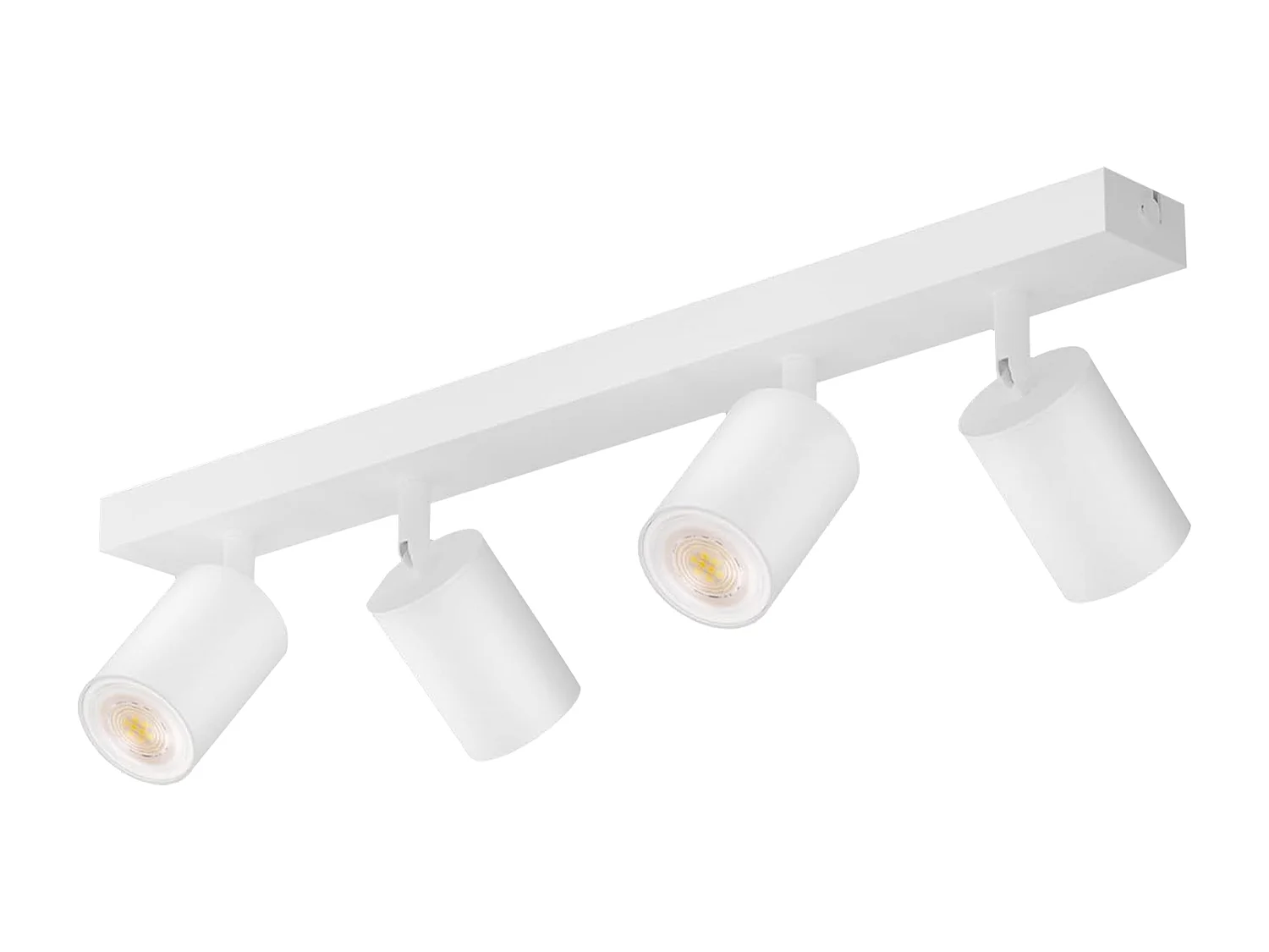 NETTLIFE Spot Max.25w GU10 Plafonnier LED Lampe de Couloir Moderne Pivotante à 350° Murale Industrielle pour Salon Chambre Cuisine