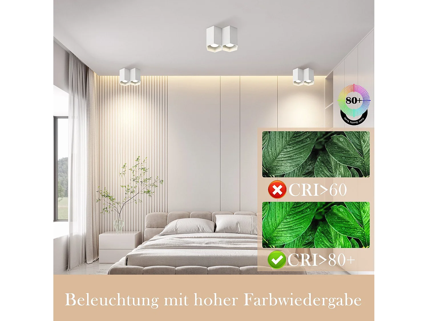 NETTLIFE Opbouwspot - 2-Lichts - Wit - zeshoekig - GU10 Fitting - Plafondspot - Metaal - Moderne Plafondlamp - voor Woonkamer | Slaafkamer | Gang - Zonder Lichtborn