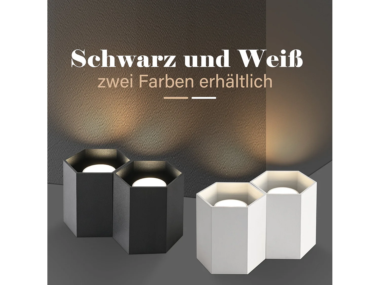 NETTLIFE 2 spots de plafond spot en saillie blanc plafonnier GU10 spot en saillie luminaire en saillie moderne luminaire en saillie pour restaurant