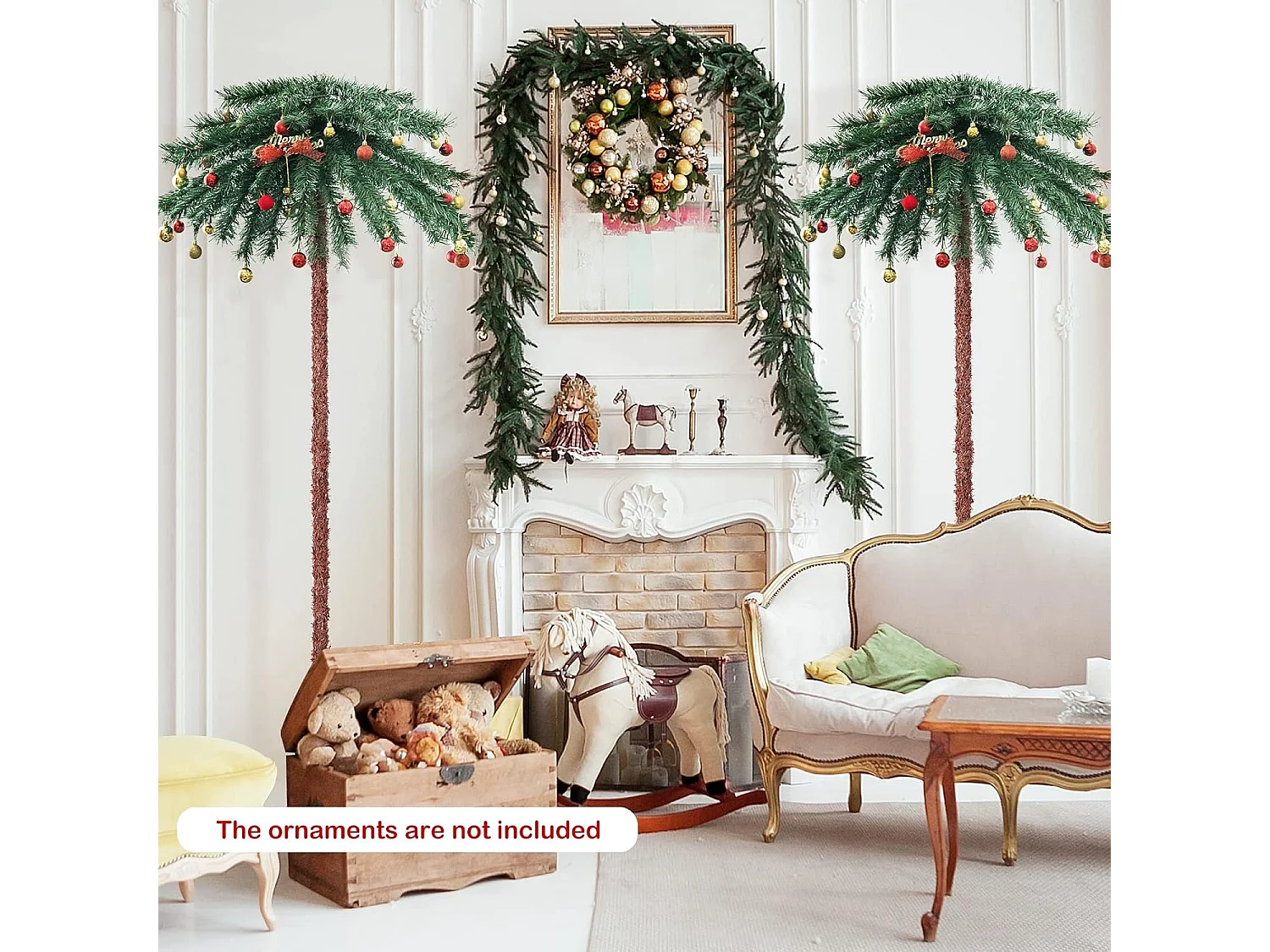 180 cm Künstliche Palme mit LED OY46205PQDE