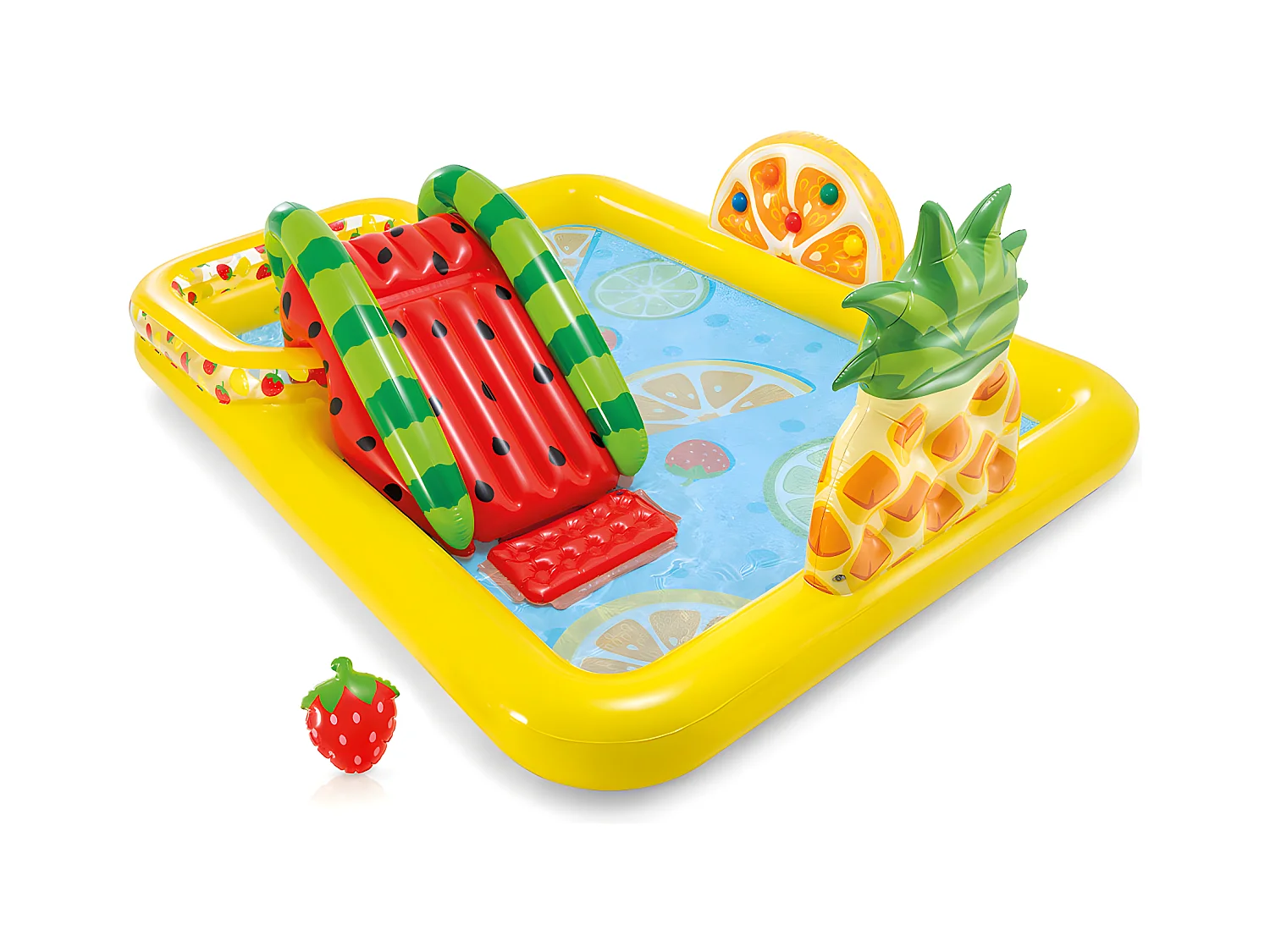 Aire de jeux gonflable Fruits - Intex
