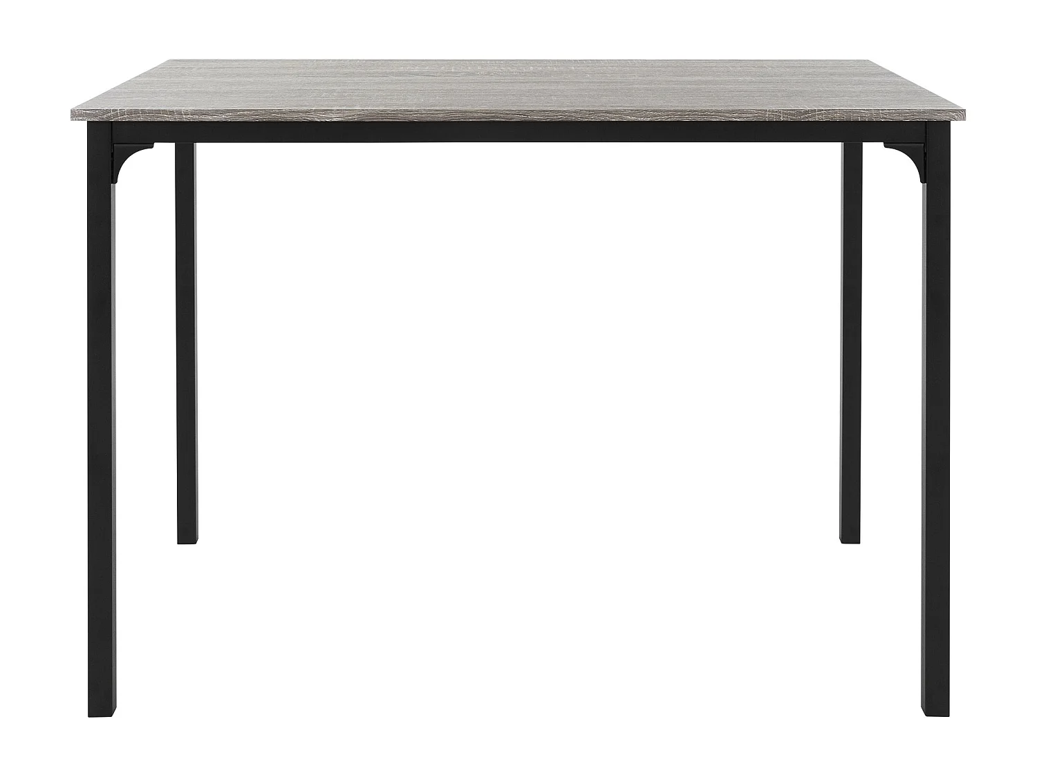 Set tavolo da pranzo per cucina 4 pezzi rovere grigio set di mobili soggiorno