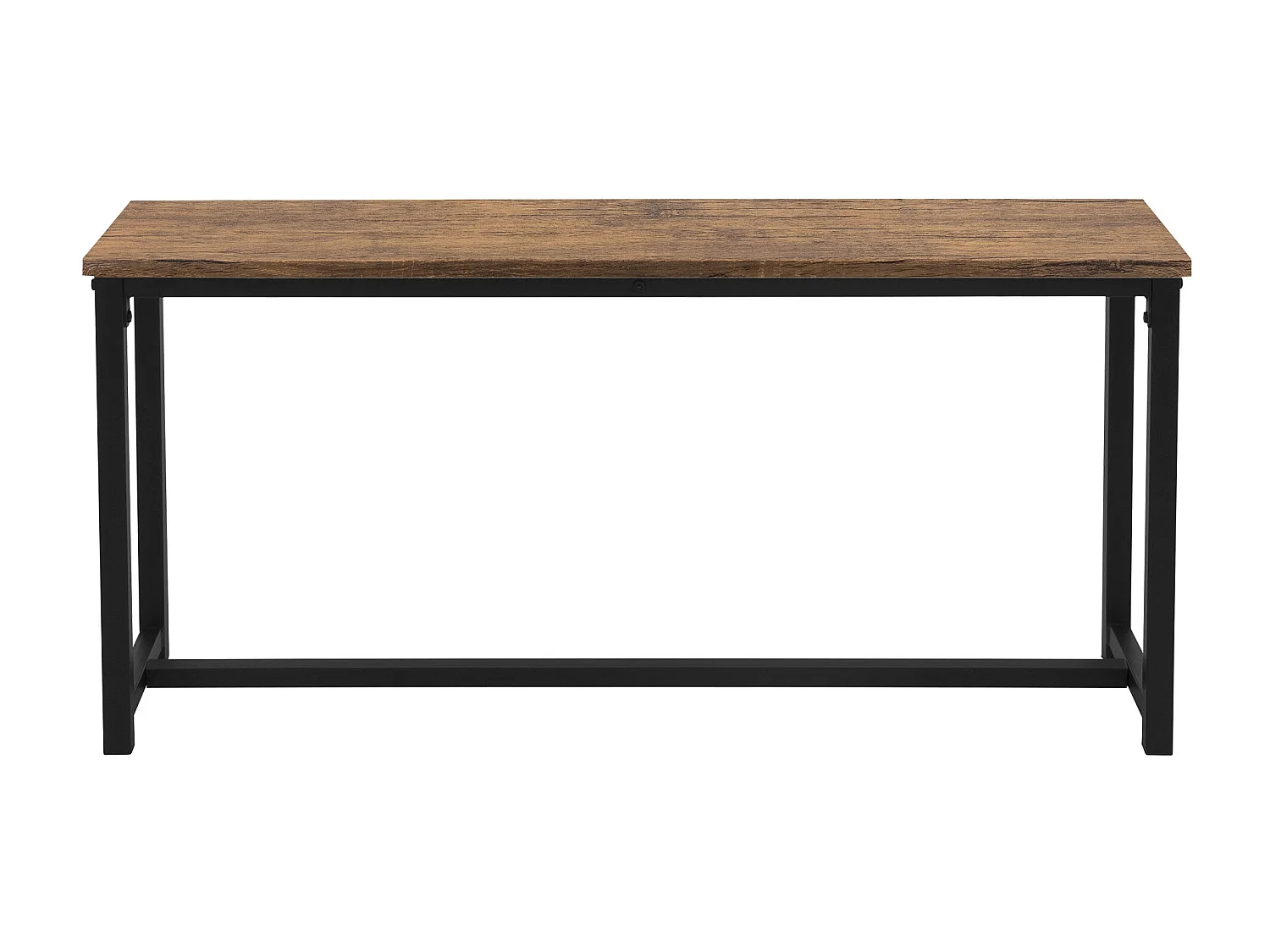 3 Pièces meubles de salle à manger cuisine 1 table 2 banquettes chêne rustique