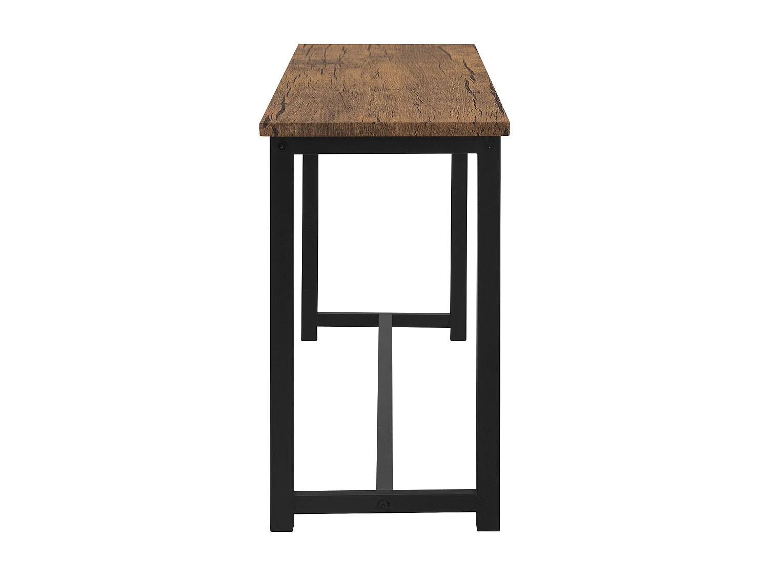 3 Pièces meubles de salle à manger cuisine 1 table 2 banquettes chêne rustique