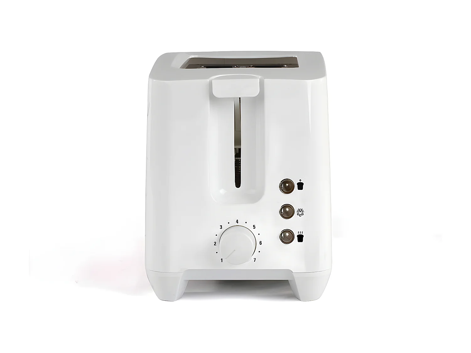 Grille-pain 2 fentes blanc 750W