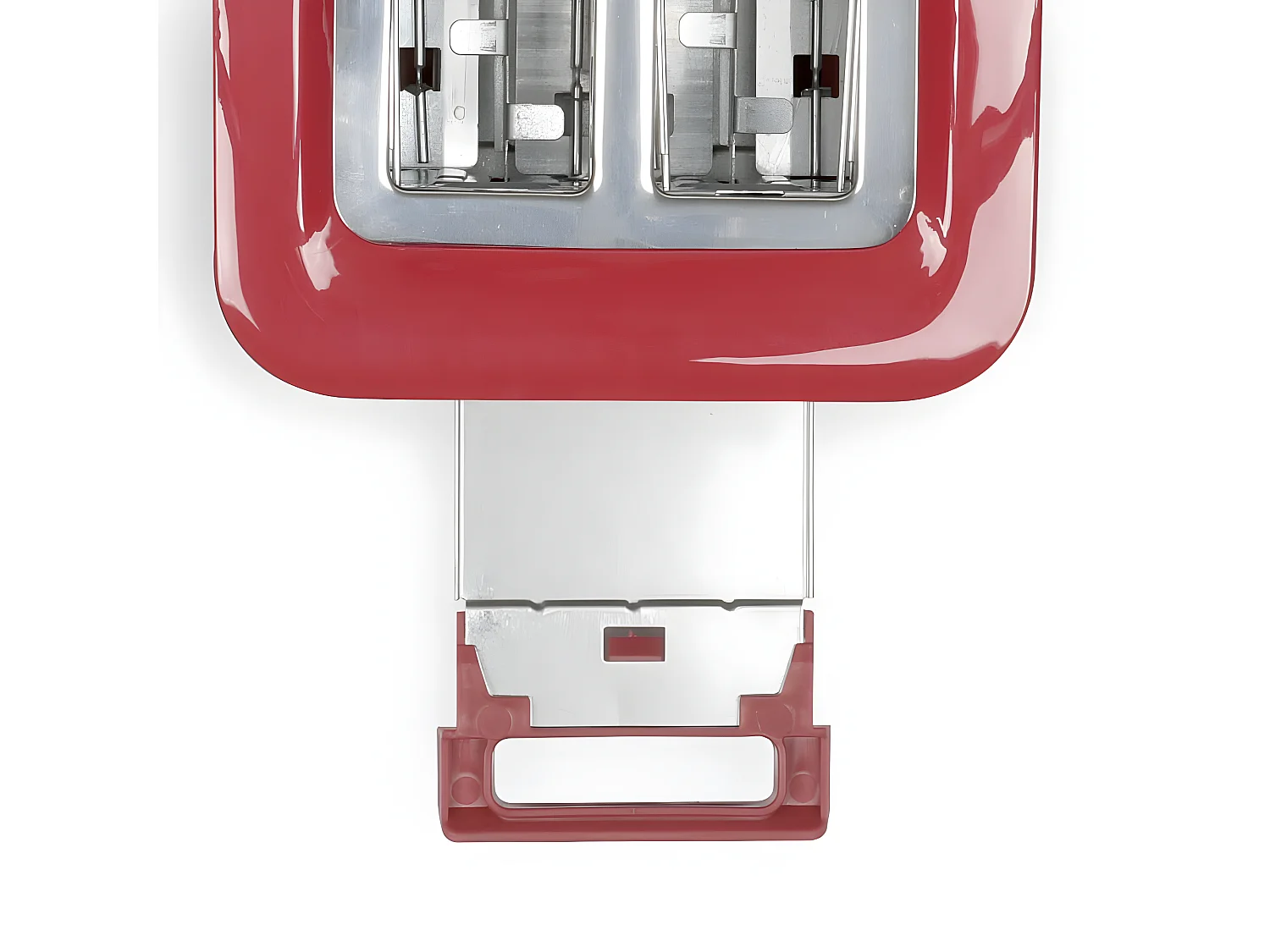 Grille-pain 2 fentes rouge 750W