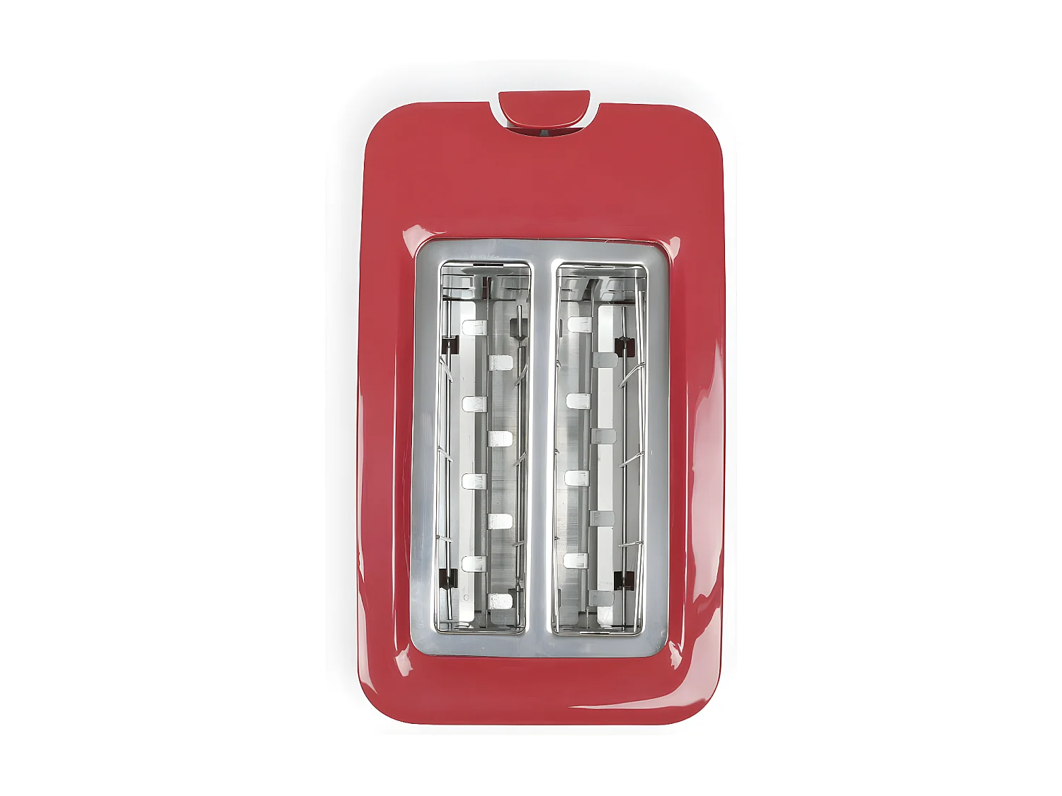 Grille-pain 2 fentes rouge 750W