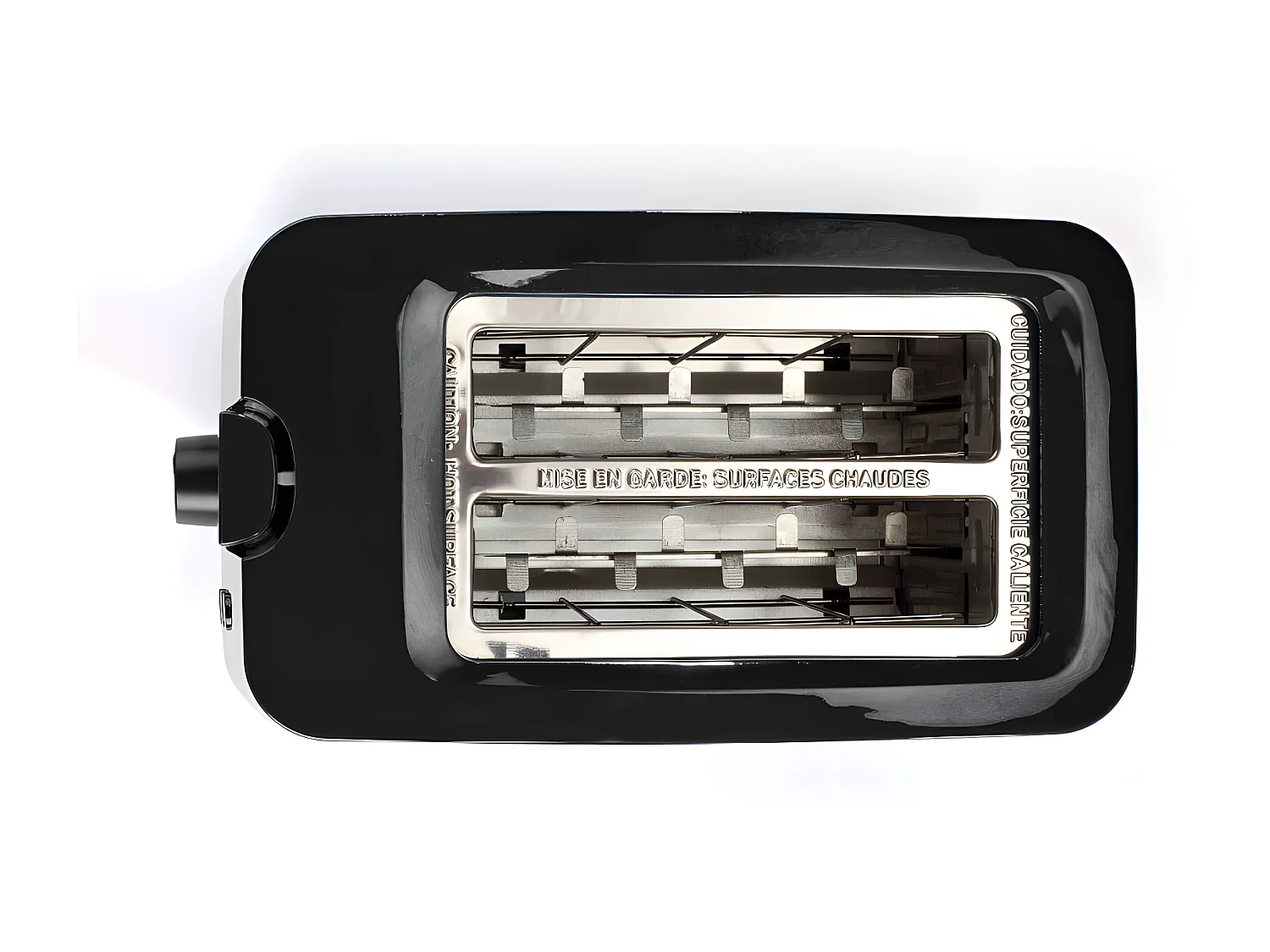 Grille-pain 2 fentes noir 750W