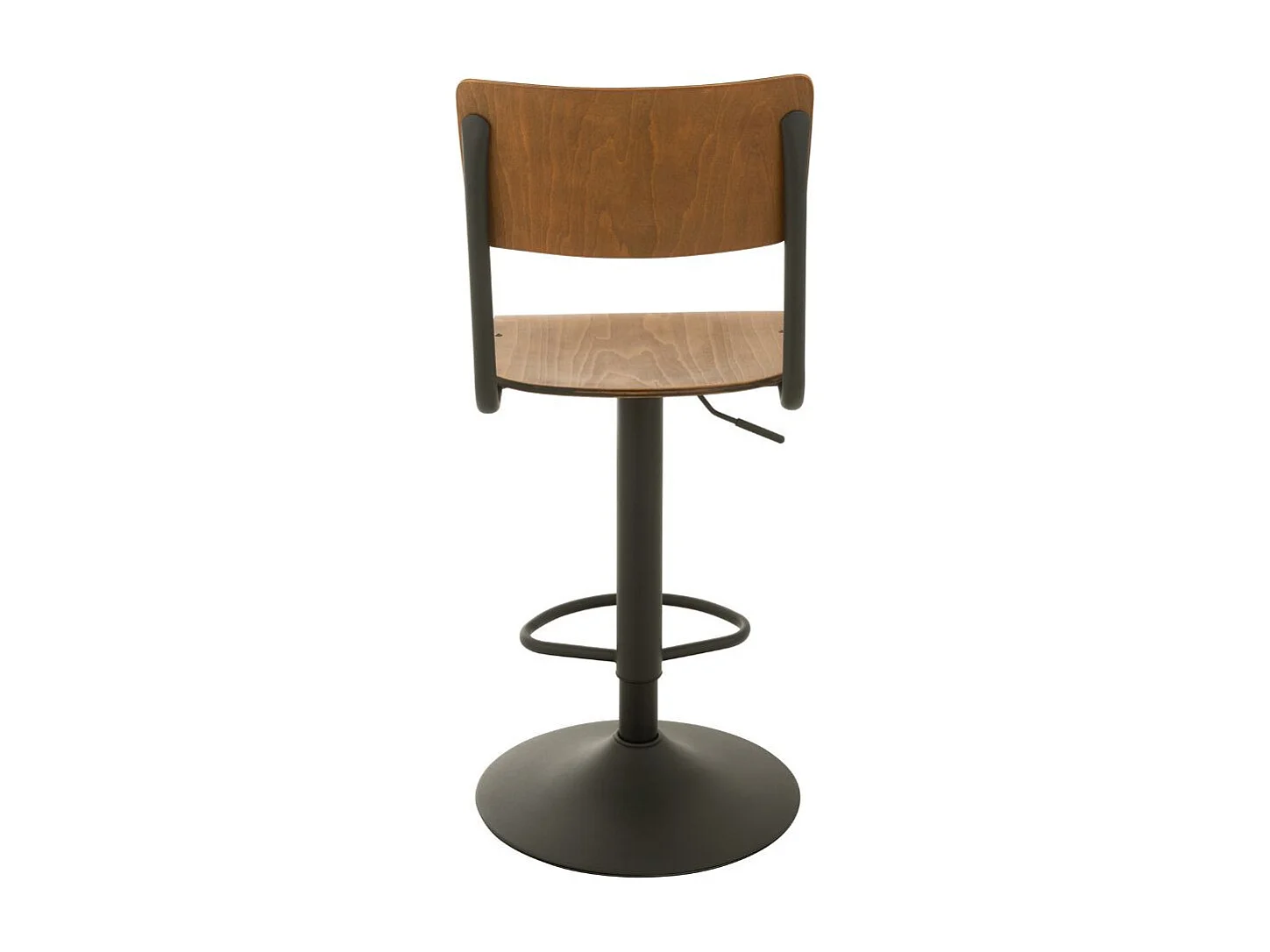 Chaises de bar écolier en bois et en métal (lot de 2) - NICOLAS