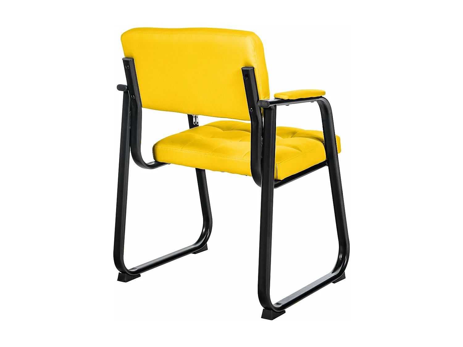 chaises avec accoudoirs - Similicuir & Nature - Jaune - Canada B