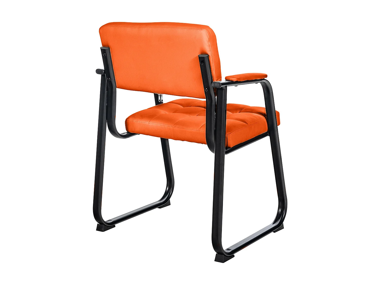 chaises avec accoudoirs - Similicuir & Nature - Orange - Canada B
