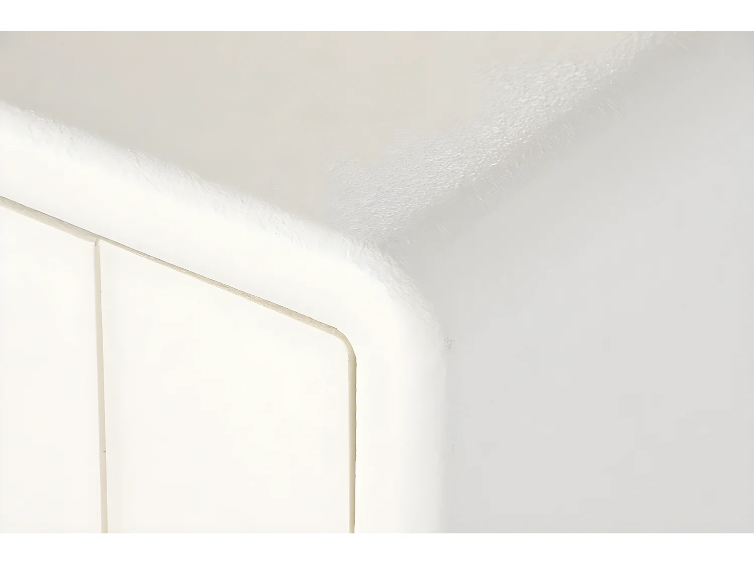 Table de nuit, table de chevet avec 1 porte en bois coloris blanc- longueur 45 x profondeur 40 x Hauteur 55 cm