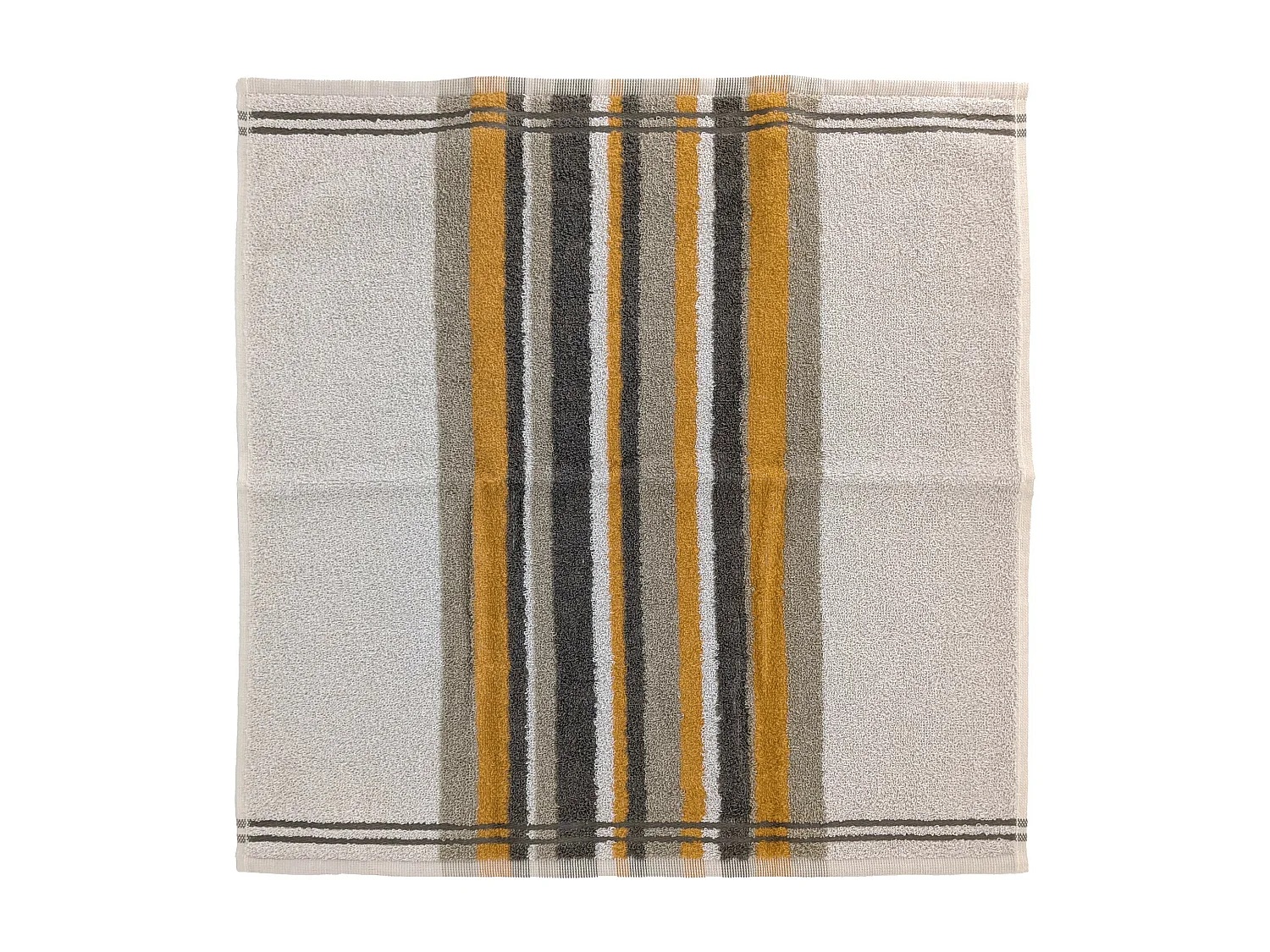 Lot de 2 torchons de cuisine 50x50cm coton CITY jaune