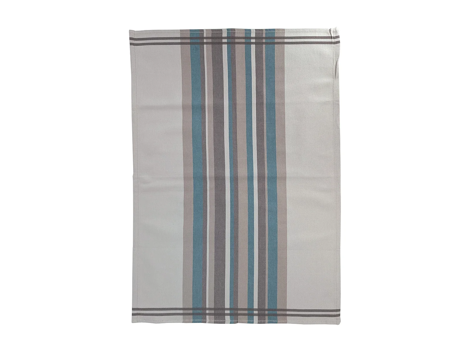 Lot de 2 torchons de cuisine 50x70cm coton CITY bleu