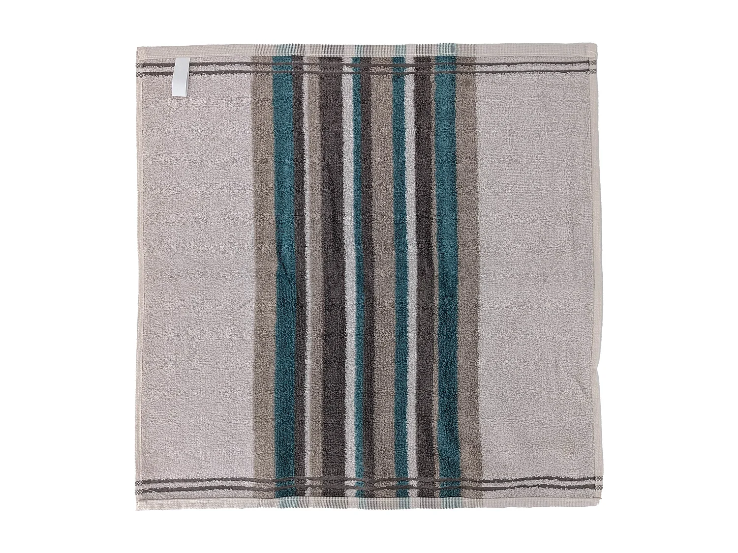 Lot de 2 torchons de cuisine 50x50cm coton CITY bleu