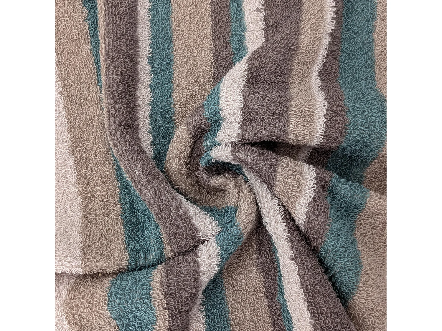 Lot de 2 torchons de cuisine 50x50cm coton CITY bleu