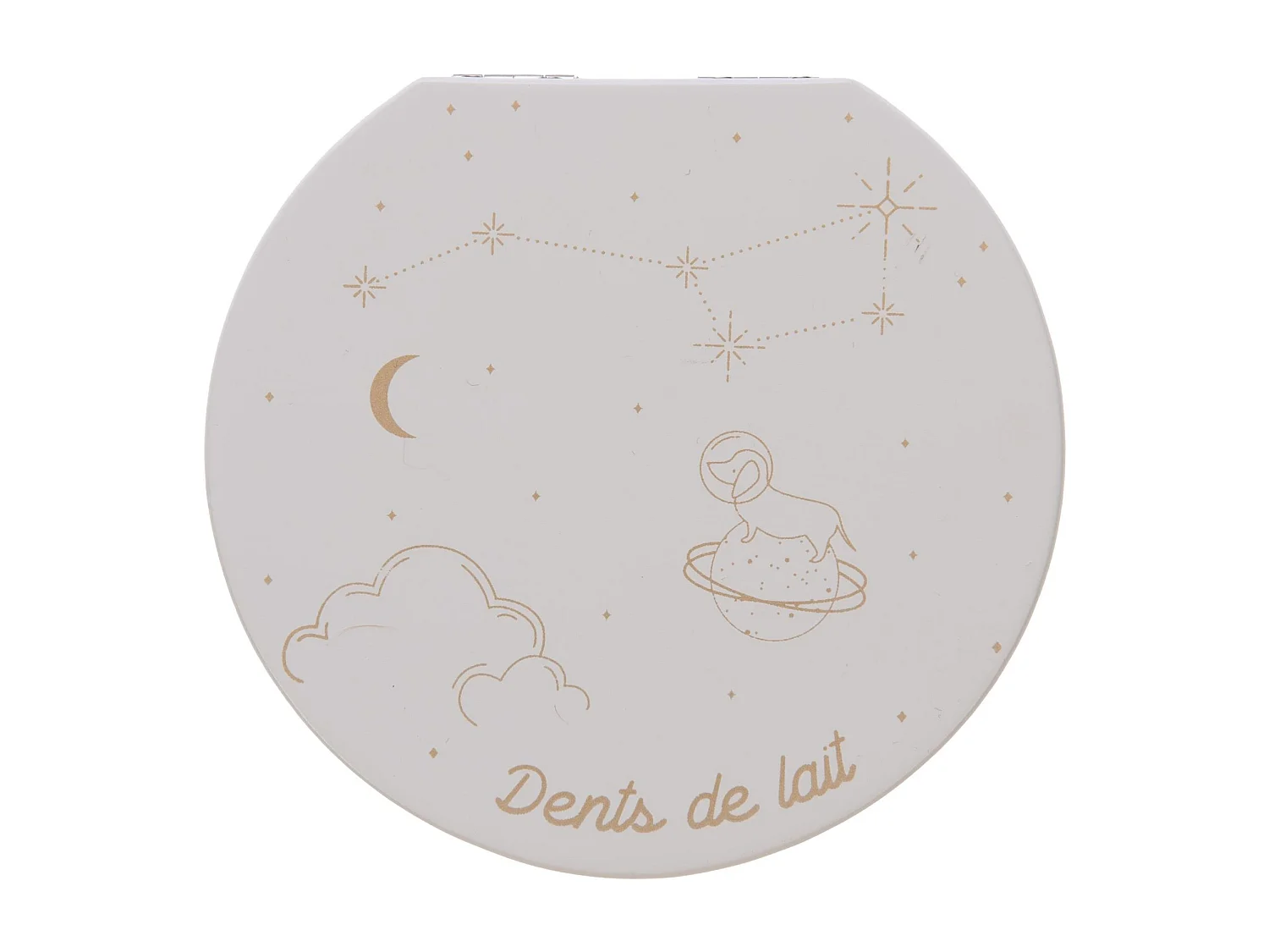 Boîte pour dents de lait blanche 3x12x12 cm