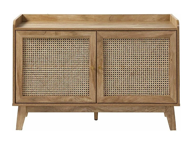 Credenza in rattan a 2 ante L110 cm - PALMO