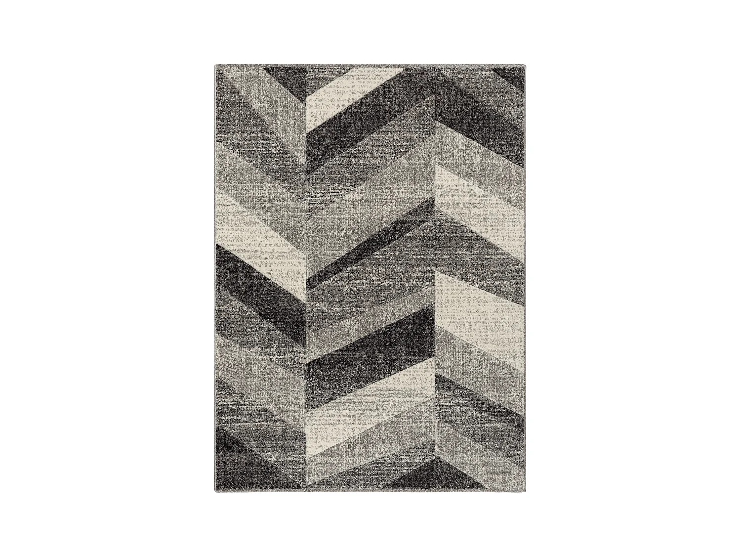 Tapijt FEEL 5673/16811 Zilverspar grijskleuring / anthracytkleuring /  120x170 cm