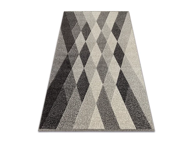 Tappeto FEEL 5674/16811 ROMBI grigio / anthracite / crema 80x150 cm
