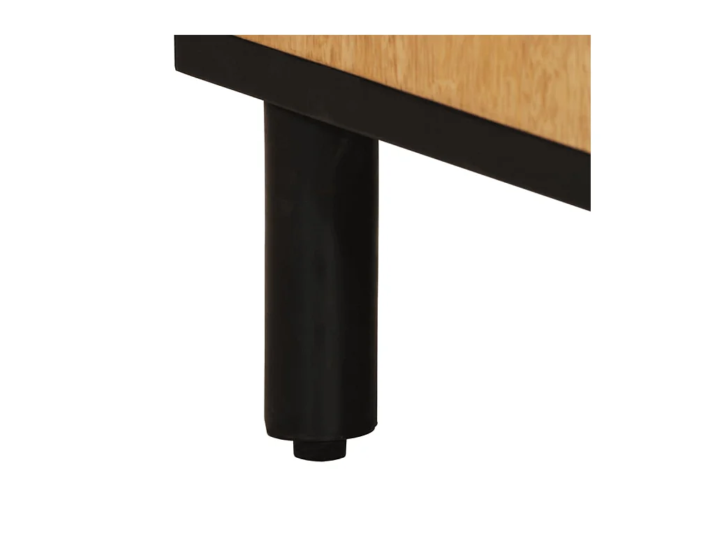 Móvel de TV 105x33x46 cm madeira de mangueira maciça