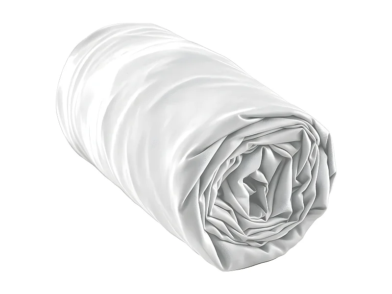 DALIA - Drap Housse 140x190cm 100 % Viscose de Bambou Chantilly