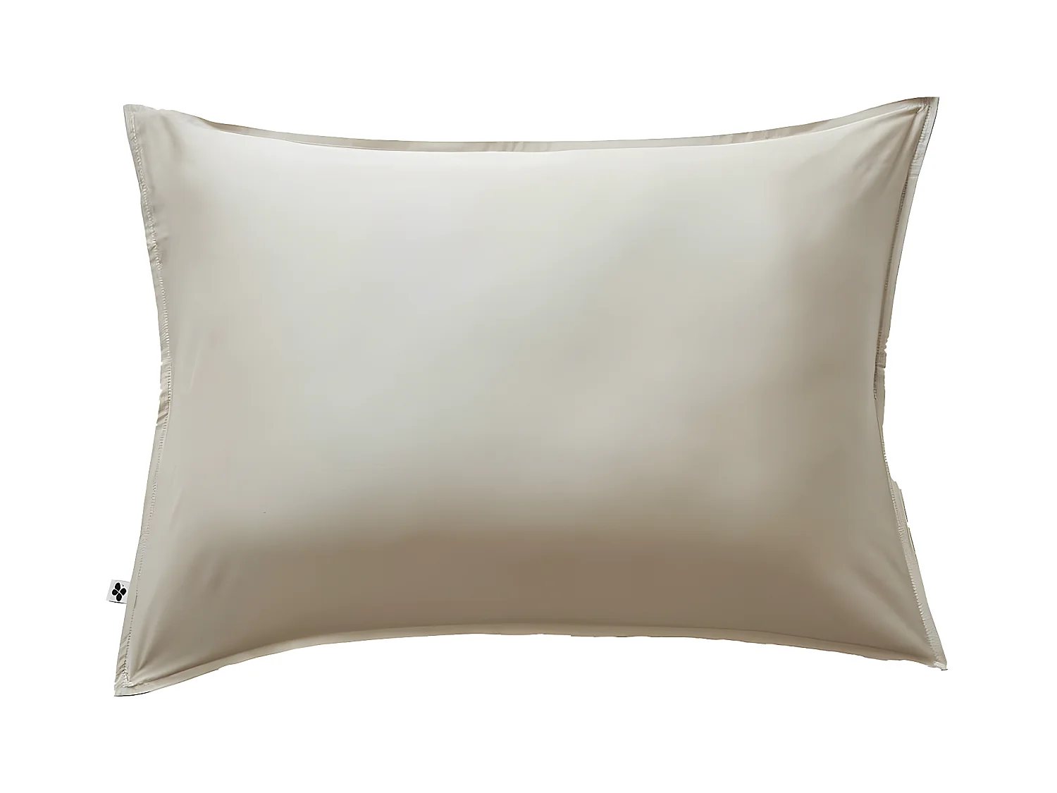 DALIA - Taie d'Oreiller 50x70cm 100 % Viscose de Bambou Pampa