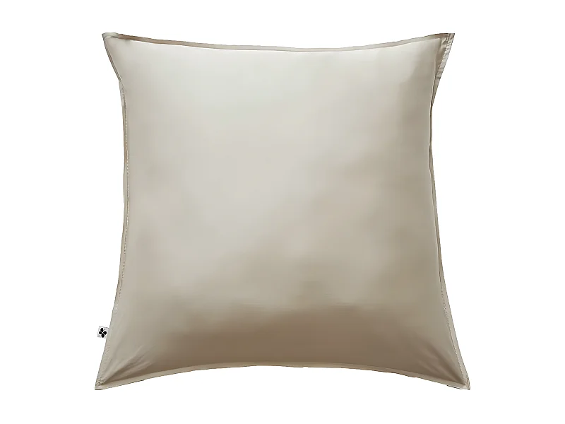 DALIA - Taie d'Oreiller 63x63cm 100 % Viscose de Bambou Pampa