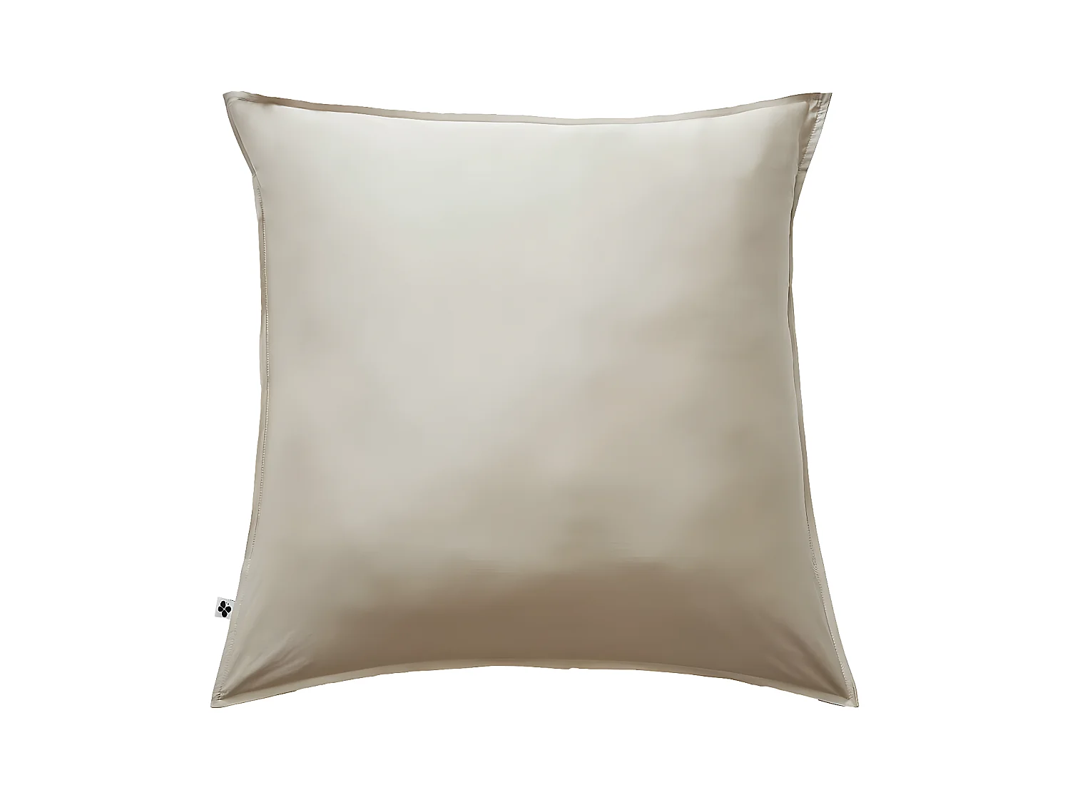 DALIA - Taie d'Oreiller 63x63cm 100 % Viscose de Bambou Pampa