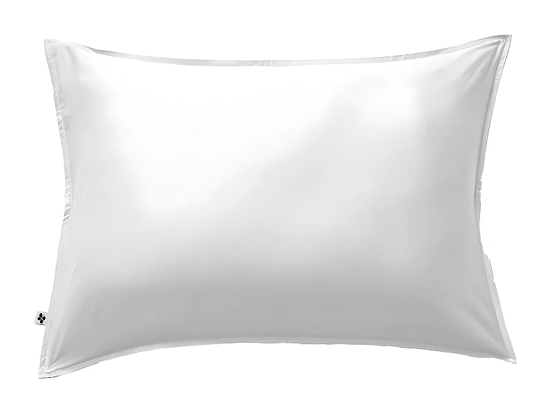 DALIA - Taie d'Oreiller 50x70cm 100 % Viscose de Bambou Chantilly