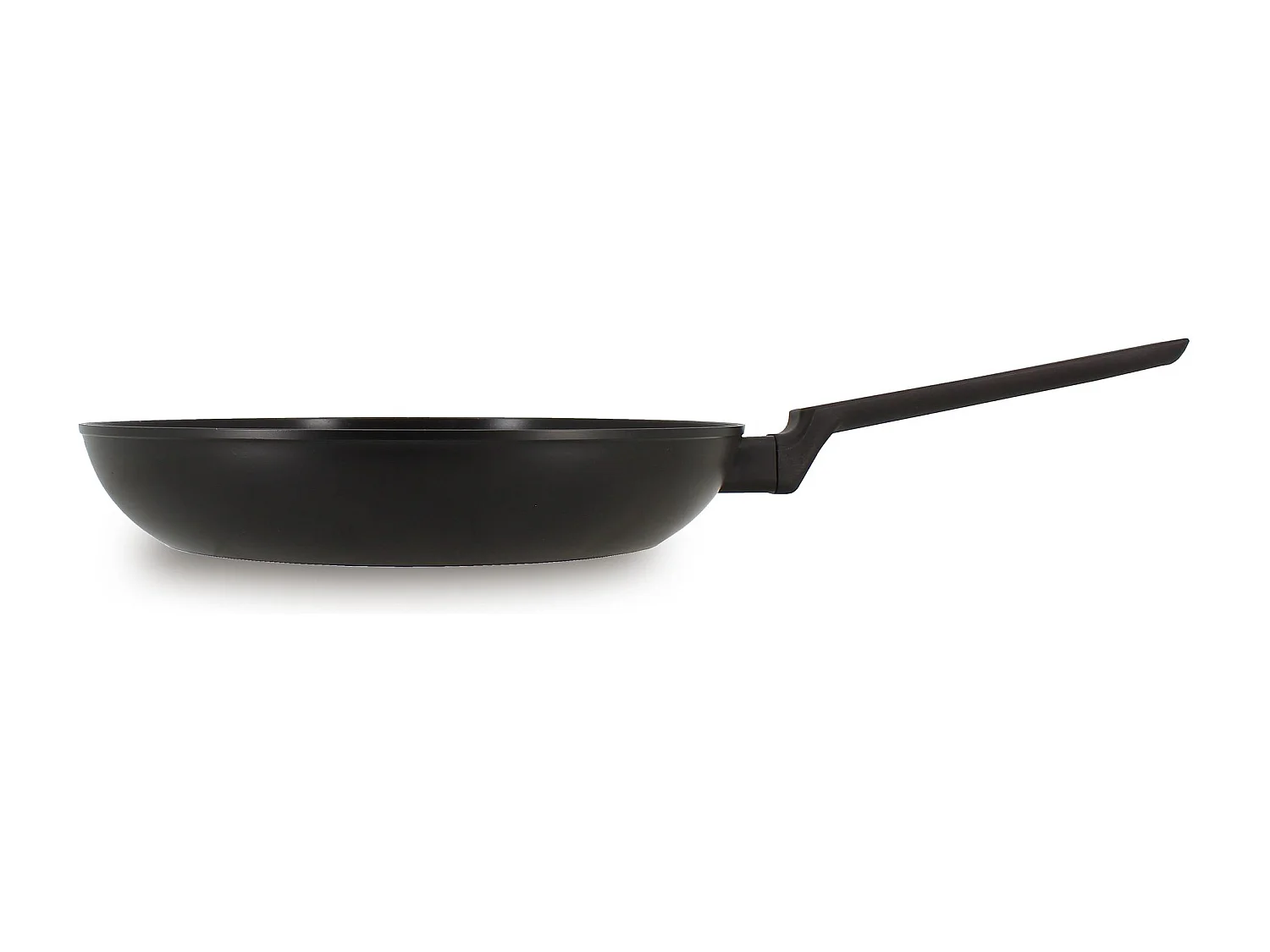 Menastyl - Poele First 28cm En Aluminium Noir Induction