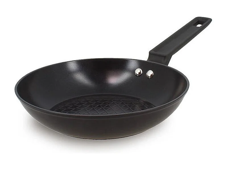 Menastyl - Poele First 20cm En Aluminium Noir Induction