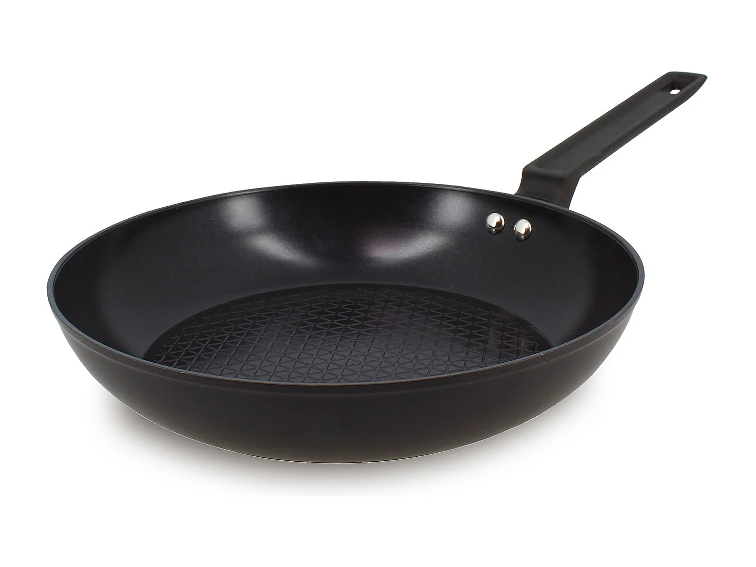 Menastyl - Poele First 26cm En Aluminium Noir Induction