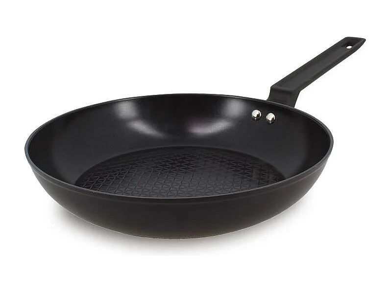 Menastyl - Poele First 26cm En Aluminium Noir Induction