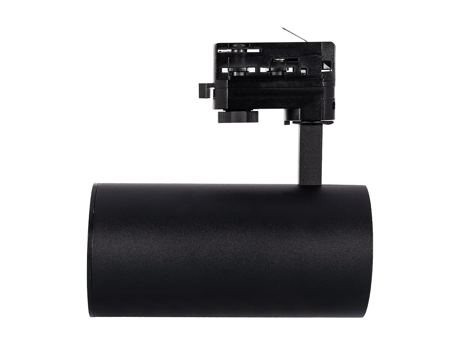 Spot LED sur Rail Triphasé 30W d'Angelo CCT Sélectionnable   Optique Variable Optique plate graduelle 15º