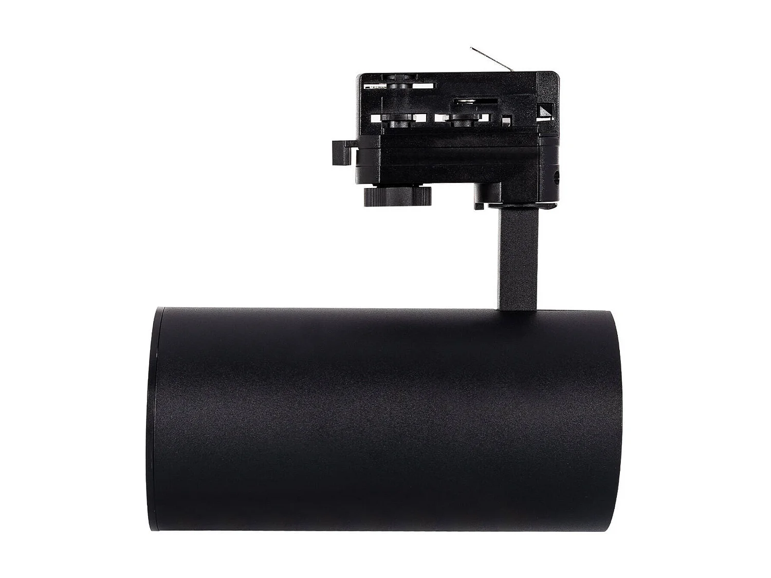 Spot LED sur Rail Triphasé 30W d'Angelo CCT Sélectionnable   Optique Variable Optique plate graduelle 15º